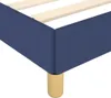 vidaXL Bettgestell mit Kopfteil ohne Matratze Blau 120x200 Produktbild-Vorschau 6