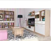 A living room scene with a TV stand, shelves, and a coffee table. Produktbild-Vorschau