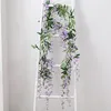 2pcs 7FT Künstliche Wisteria Vine Girlande Gefälschte Blume Produktbild-Vorschau 3