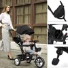 4 in 1 Baby-Dreirad Kinderdreirad Lenkstange Fahrrad Baby Produktbild-Vorschau 2