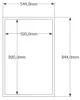 MATKAM Astral Spiegel, H 80 x B 50 cm, Perfektes Accessoire Produktbild-Vorschau 4