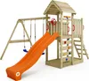 WICKEY Spielturm Klettergerüst MultiFlyer Holzdach mit Produktbild-Vorschau 1