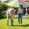 Sonnenschirm Bodenhülse aus Kunststoff in grün mit Produktbild-Vorschau 7
