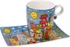 Goebel James Rizzi Summer in the City Künstlertasse mit Produktbild-Vorschau 1
