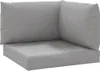 vidaXL Palettenkissen 3-tlg. Grau Oxford-Gewebe Produktbild-Vorschau 1