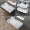 doporro Design Waschbecken 75x48x13 cm mit verstecktem Produktbild-Vorschau 3