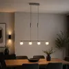 LED Pendelleuchte BORRIOL, Chrom, Stahl, Höhenverstellbar, Produktbild-Vorschau 2