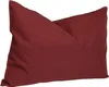 Kissenbezug 30x50 cm bordeaux Struktur Leinenoptik Produktbild-Vorschau 1