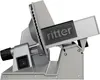 A silver and black Ritter brand food slicer is shown from a side angle against a white background. Anteprima dell’immagine prodotto