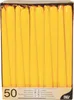 50 Leuchterkerzen Ø 2,2 cm · 25 cm gelb Produktbild-Vorschau 1