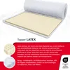 Topper 180x200 cm Matratzenauflage mit LATEX Produktbild-Vorschau 4
