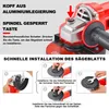 Szlifierka kątowa TEENO 1000 W z 20 akcesoriami Podgląd zdjęcia produktu 3