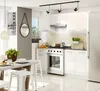 Armoire de cuisine OLIWIA S80 3S Blanc Brillant avec 3 Voir les images du produit 5