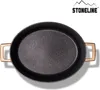 STONELINE® Cocotte Bräter Oval 32x25 cm Roségold | mit Produktbild-Vorschau 10