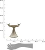Vtáčie kŕmidlo ArtFerro - sivé - kovové - 18,5x15x18 cm Náhľad obrázku produktu 3