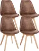 Set van 4 eetkamerstoelen Linares Productafbeelding-voorbeeld 3