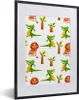 MuchoWow® Gerahmtes Poster Dschungel - Gestaltung - Tiere Produktbild-Vorschau 1