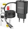 Dudao 2x USB Ladegerät mit Lightning Kabel schwarz KP14090 Produktbild-Vorschau 4