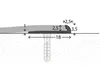 Prinz Abschlußprofil Alu schwarz 18 x 3,5 mm x 2,5 m Produktbild-Vorschau 3