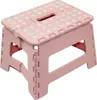 Rutschfester Klapphocker in Rosa, 31,5 x 25 x 22 cm, Produktbild-Vorschau 1