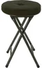 Home & Styling Beistellhocker - klappbar - grun - D33 x H49 Produktbild-Vorschau 1