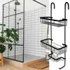 Tablette suspendue pour douche, noire Voir les images du produit 5