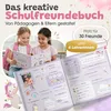 EULENTALER® Freundebuch Schule Mädchen Einhorn I Produktbild-Vorschau 3
