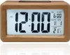 LED Holz Wecker Digital Alarmwecker Uhr Beleuchtet Produktbild-Vorschau 1