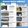 MEXO Loungesofa Gartenmöbel Set 2-Sitzer Gartensofa aus Produktbild-Vorschau 7