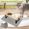 Erhöhter Futternapf, Katzennapf, Hundenapf, 2er Set Produktbild-Vorschau 5