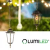 LUMILED Pendelleuchte Vintage Außen Hängelampe 230V Laterne Produktbild-Vorschau 2