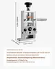 VEVOR Manuelle Drahtabisoliermaschine 1,5-25 mm (0,06-1 Produktbild-Vorschau 9