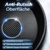 6x Kellnertablett Serviertablett Antirutsch Tablett Produktbild-Vorschau 5