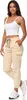Pantaloni cargo da donna Tazzio Regular Fit F600 Beige, Anteprima dell’immagine prodotto 3