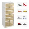 Schuhschrank Schuhregal 6 Ebenen Faltbare Schuhbox Produktbild-Vorschau 5