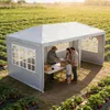 YZNAHRE Pavillon 3x6m Polyester Partyzelt mit Seitenteilen Produktbild-Vorschau 9