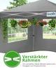 Quictent Pavillon 3x3 Faltpavillon mit 4 Seitenteilen, Produktbild-Vorschau 5