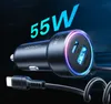 Joyroom Auto-Schnellladegerät 3 in 1 mit USB-Typ-C-Kabel Produktbild-Vorschau 5