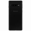 The back of a black Samsung Galaxy S10 smartphone is shown against a white background. Voir les images du produit