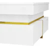okwish Couchtisch quadratischer, Hochglanz Beistelltisch Produktbild-Vorschau 8