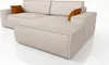 Ecksofa TOR mit Schlaffunktion. Farbe: Mink. Produktbild-Vorschau 9