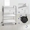 CLP Gerätewagen PL912 mit Rollen und Schublade weiß Produktbild-Vorschau 4