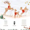 Set di renne LED di Natale CM24290DE, 3 pezzi, famiglia di Anteprima dell’immagine prodotto 8