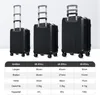 VALLSERO Trolleyset Koffer-Set（M,L,XL) + Schulranzen, Produktbild-Vorschau 7