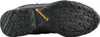 The underside of a black Adidas Terrex hiking shoe, showing the Continental rubber outsole with its aggressive tread pattern. Produktbild-Vorschau