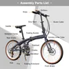 RCB GK4 Faltbares Fahrrad 20 Zoll – Aluminiumrahmen, Produktbild-Vorschau 11