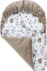 Magical Woodland & Mocha Minky Fußsack für Autositz und Produktbild-Vorschau 3
