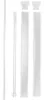 Kit tringle plate rallonge pour Horga THIRARD - Blanc - Voir les images du produit 2
