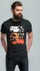Herren T-Shirt California Schriftzug Palmen Printshirt Produktbild-Vorschau 4
