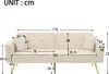 MERAX Schlafsofa mit Bettfunktion, Bettsofa, Klappsofa, Produktbild-Vorschau 7